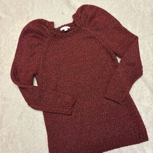 LC Lauren Conrad Burgundy Sweater